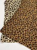 تاپ و شلوارک پلنگی زنانه جنس نخ پنبه